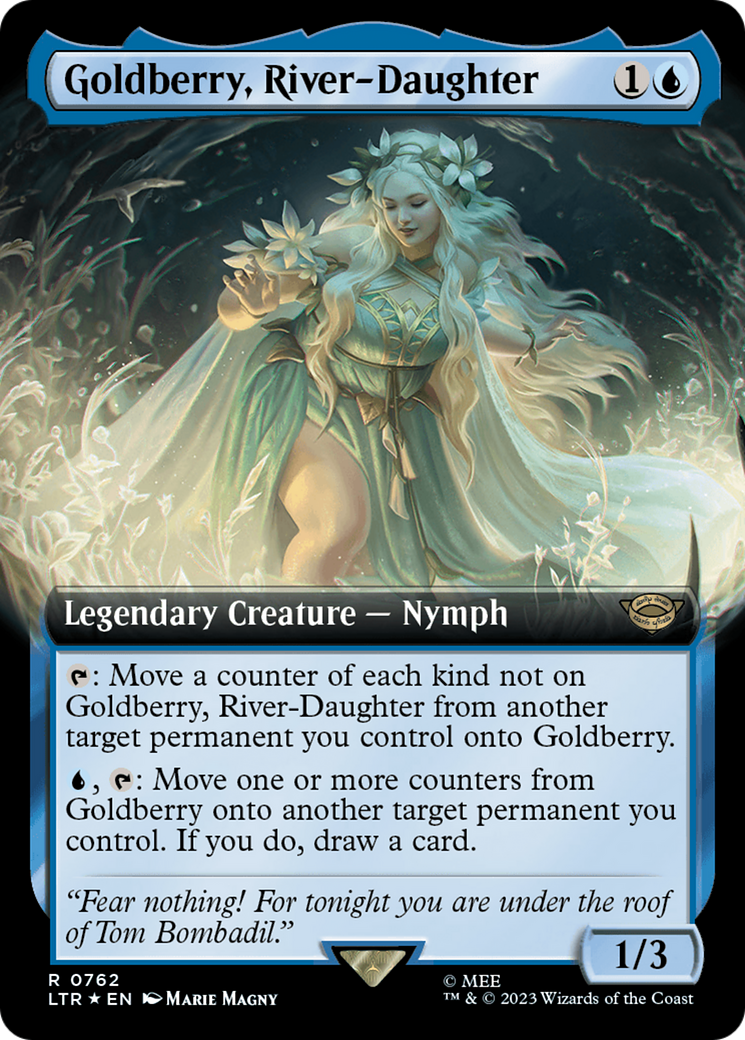 Goldberry, River-Daughter (Extended Art) (Surge Foil) [The Lord of the Rings: Tales of Middle-Earth] | Black Swamp Games