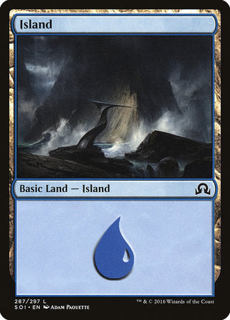 Island (287) [Shadows over Innistrad] | Black Swamp Games