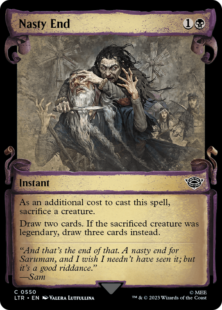 Nasty End [The Lord of the Rings: Tales of Middle-Earth Showcase Scrolls] | Black Swamp Games