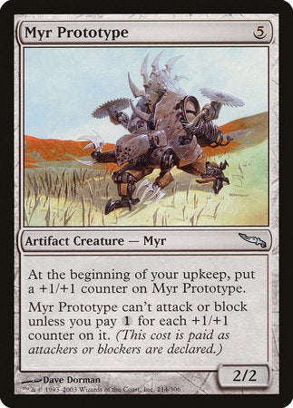 Myr Prototype [Mirrodin] | Black Swamp Games