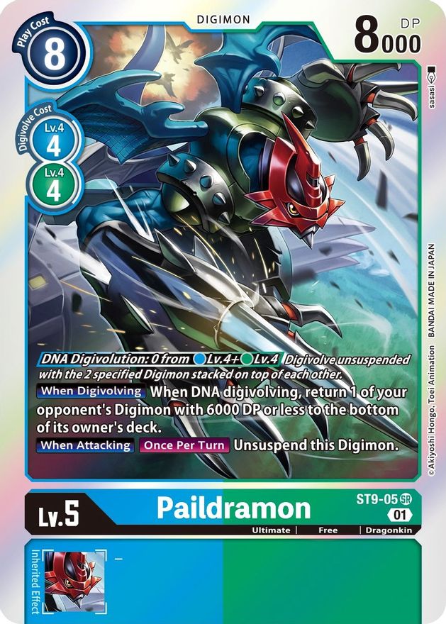 Paildramon [ST9-05] [Starter Deck: Ultimate Ancient Dragon] | Black Swamp Games