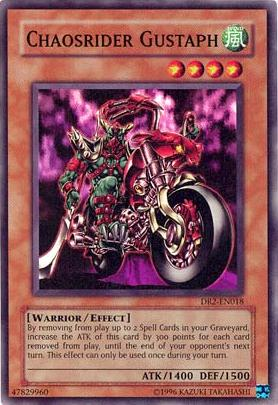Chaosrider Gustaph [DR2-EN018] Super Rare | Black Swamp Games