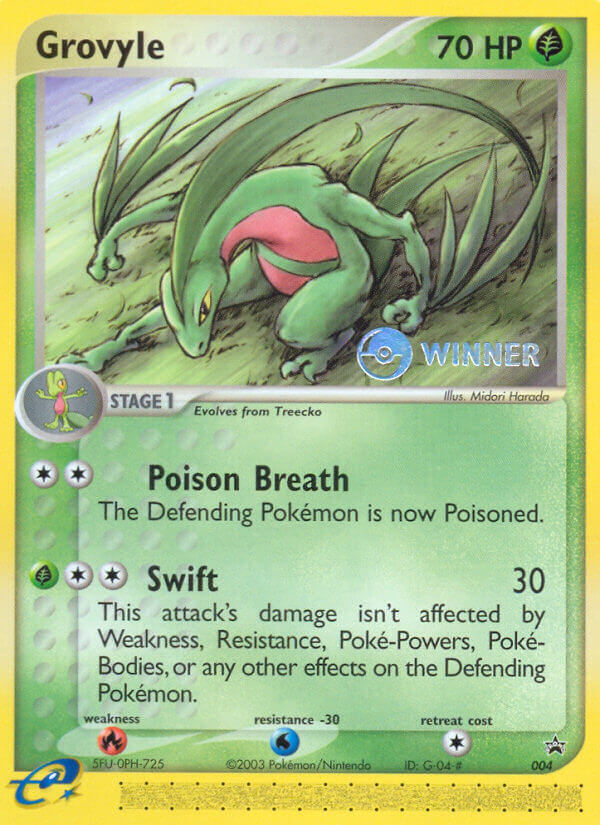 Grovyle (004) [Nintendo: Black Star Promos] | Black Swamp Games