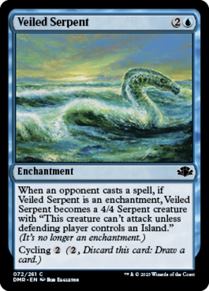 Veiled Serpent [Dominaria Remastered] | Black Swamp Games