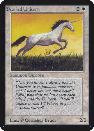 Pearled Unicorn [Limited Edition Alpha] | Black Swamp Games