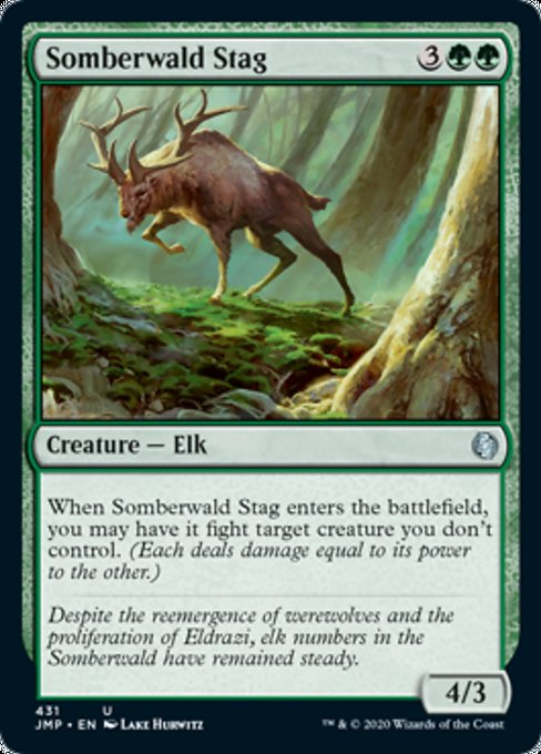 Somberwald Stag [Jumpstart] | Black Swamp Games