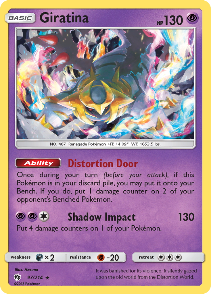 Giratina (97/214) [Sun & Moon: Lost Thunder] | Black Swamp Games