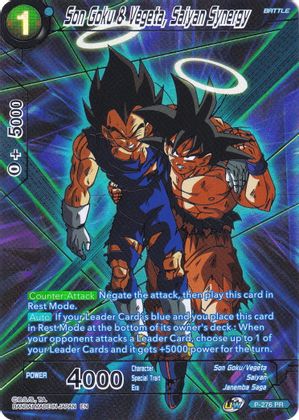 Son Goku & Vegeta, Saiyan Synergy (P-276) [Collector's Selection Vol. 2] | Black Swamp Games