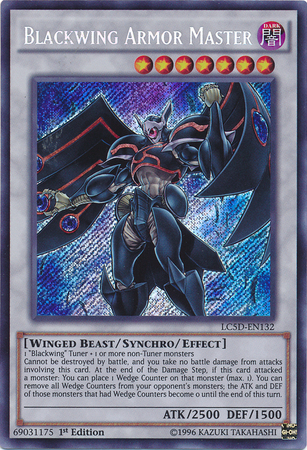 Blackwing Armor Master [LC5D-EN132] Secret Rare | Black Swamp Games