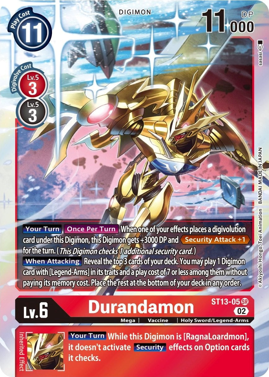 Durandamon [ST13-05] [Starter Deck: Ragnaloardmon] | Black Swamp Games