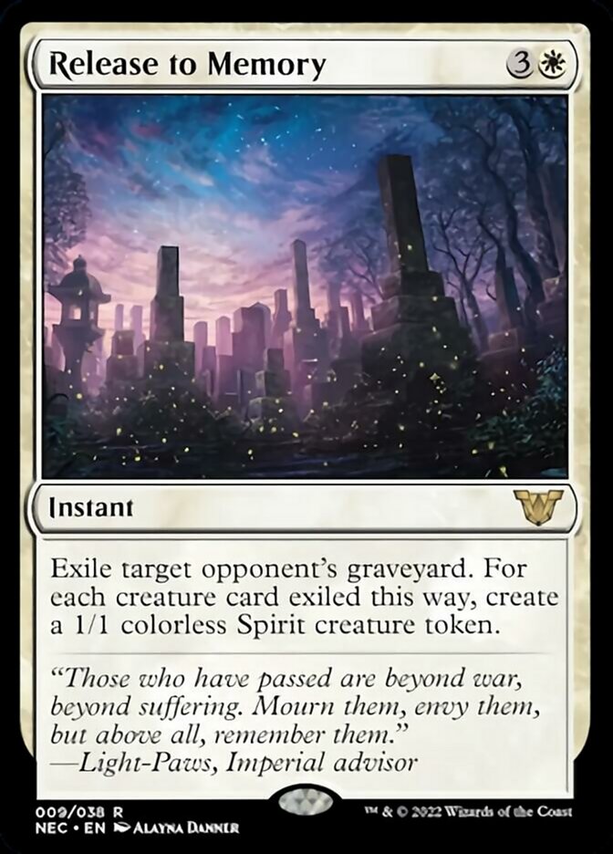 Release to Memory [Kamigawa: Neon Dynasty Commander] | Black Swamp Games