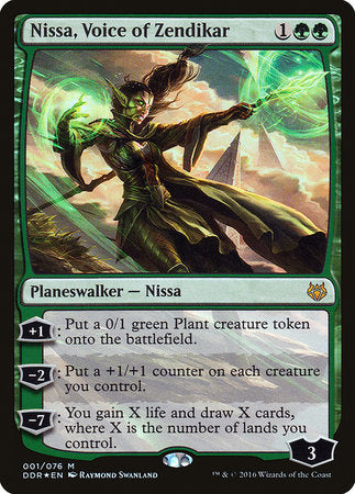 Nissa, Voice of Zendikar [Duel Decks: Nissa vs. Ob Nixilis] | Black Swamp Games