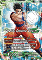 Son Gohan // Son Gohan, Command of universe 7 (Starter Deck Exclusive) (SD21-01) [Power Absorbed] | Black Swamp Games