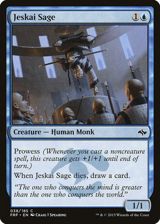 Jeskai Sage [Fate Reforged] | Black Swamp Games