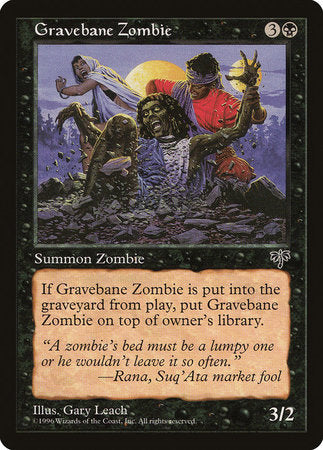 Gravebane Zombie [Mirage] | Black Swamp Games