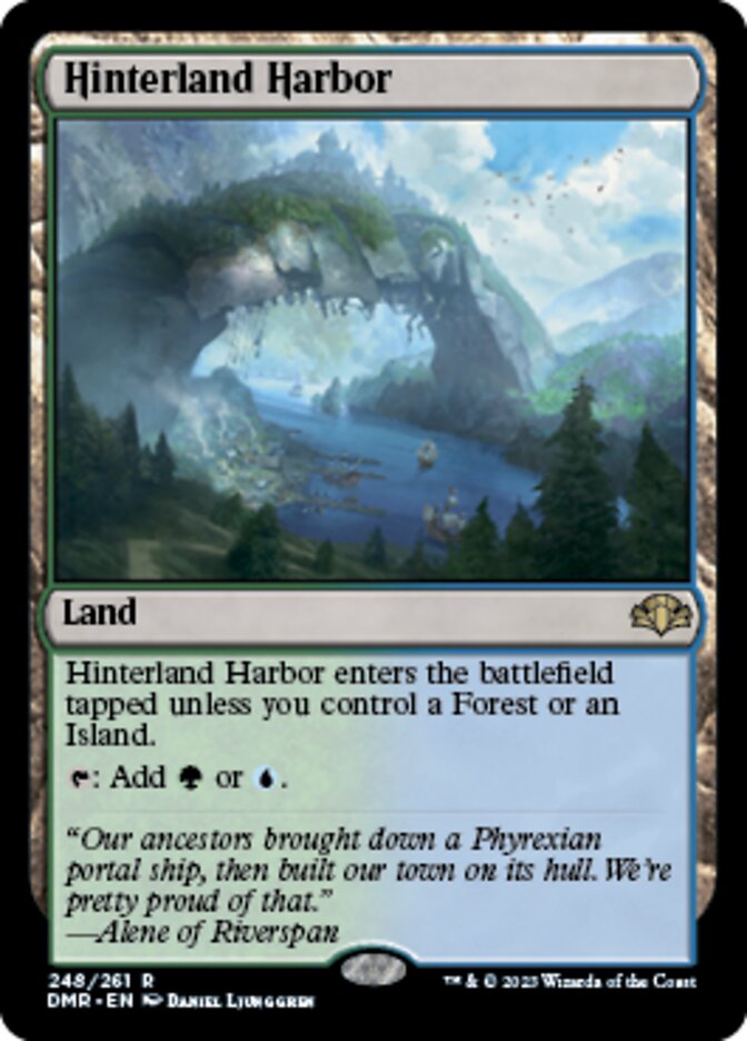Hinterland Harbor [Dominaria Remastered] | Black Swamp Games