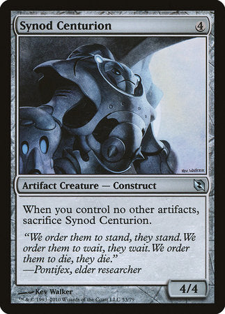 Synod Centurion [Duel Decks: Elspeth vs. Tezzeret] | Black Swamp Games