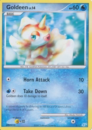 Goldeen (3/12) [Diamond & Pearl: Trainer Kit - Manaphy] | Black Swamp Games