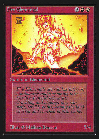 Fire Elemental (CE) [Collectors’ Edition] | Black Swamp Games