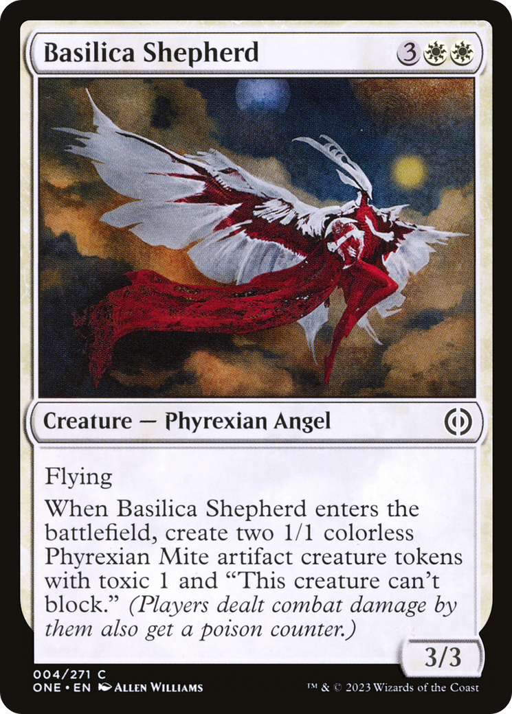 Basilica Shepherd [Phyrexia: All Will Be One] | Black Swamp Games