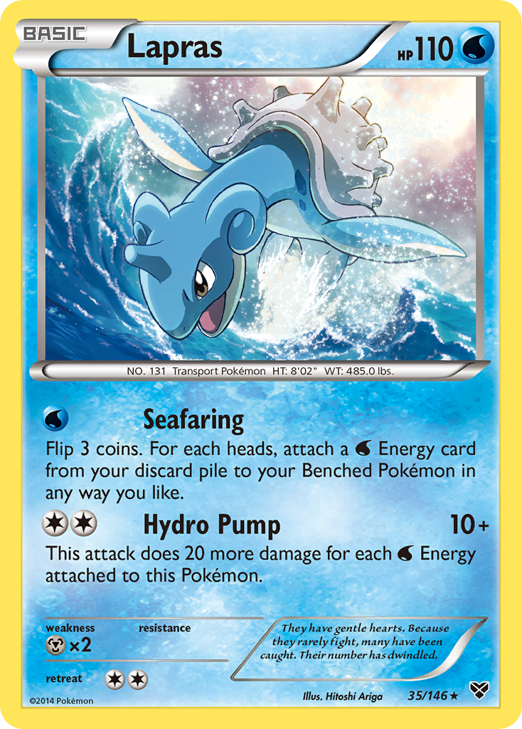 Lapras (35/146) [XY: Base Set] | Black Swamp Games