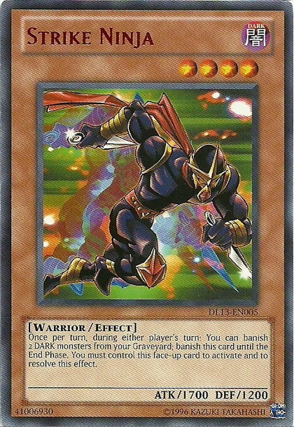 Strike Ninja (Red) [DL13-EN005] Rare | Black Swamp Games