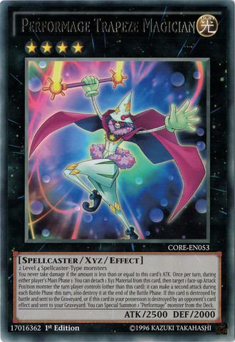 Performage Trapeze Magician [CORE-EN053] Rare | Black Swamp Games