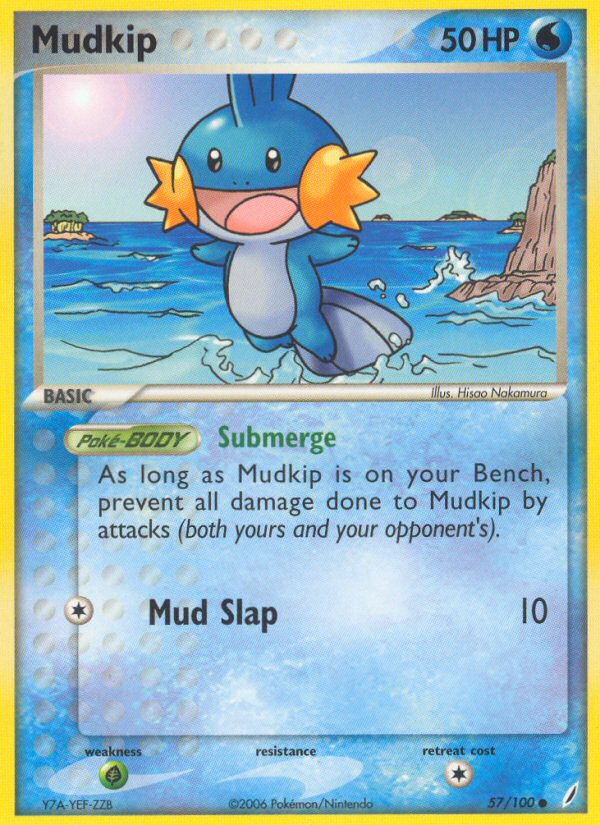 Mudkip (57/100) [EX: Crystal Guardians] | Black Swamp Games