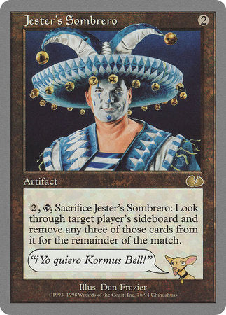 Jester's Sombrero [Unglued] | Black Swamp Games