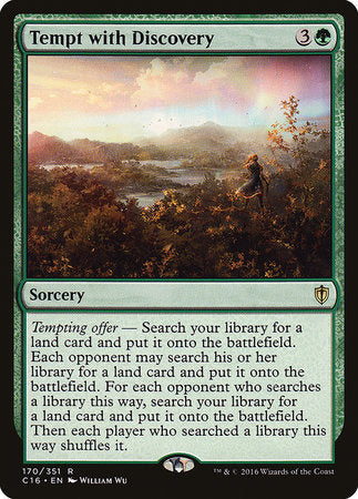 Tempt with Discovery [Commander 2016] | Black Swamp Games