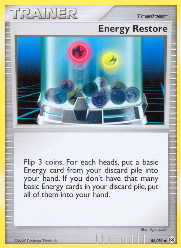 Energy Restore (86/99) [Platinum: Arceus] | Black Swamp Games