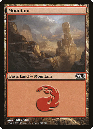 Mountain (242) [Magic 2014] | Black Swamp Games