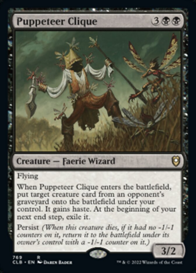 Puppeteer Clique [Commander Legends: Battle for Baldur's Gate] | Black Swamp Games