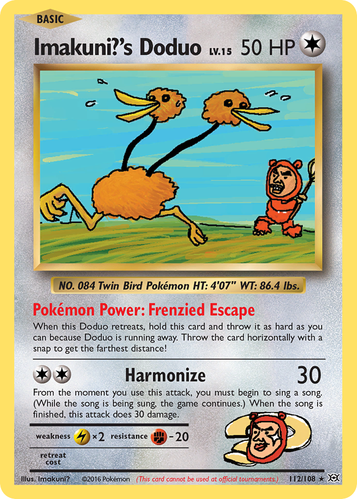 Imakuni?'s Doduo (112/108) [XY: Evolutions] | Black Swamp Games