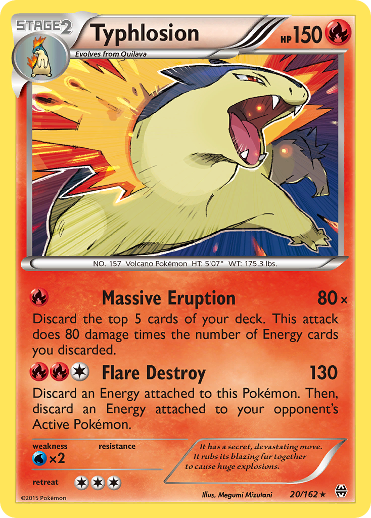 Typhlosion (20/162) [XY: BREAKthrough] | Black Swamp Games