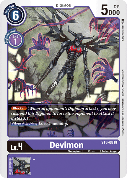 Devimon [ST6-08] [Starter Deck: Venomous Violet] | Black Swamp Games