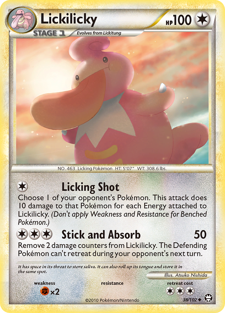 Lickilicky (38/102) [HeartGold & SoulSilver: Triumphant] | Black Swamp Games