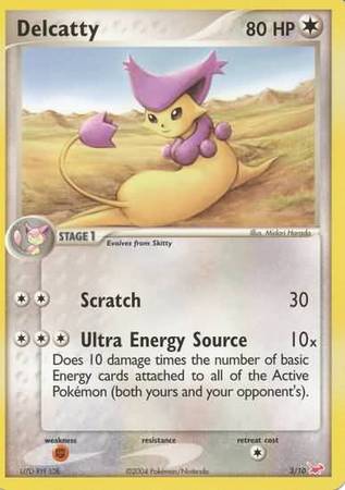 Delcatty (3/10) [EX: Trainer Kit - Latias] | Black Swamp Games