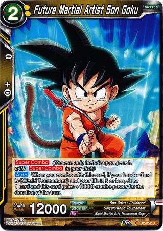 Future Martial Artist Son Goku [TB2-052] | Black Swamp Games