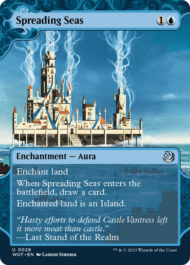 Spreading Seas [Wilds of Eldraine: Enchanting Tales] | Black Swamp Games