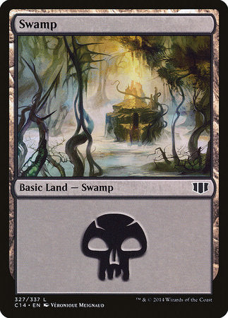 Swamp (327) [Commander 2014] | Black Swamp Games