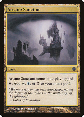 Arcane Sanctum [Shards of Alara] | Black Swamp Games