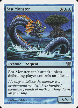 Sea Monster [Ninth Edition] | Black Swamp Games