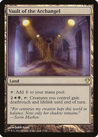 Vault of the Archangel [Modern Event Deck 2014] | Black Swamp Games