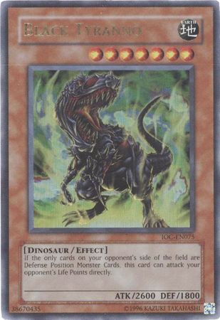 Black Tyranno [IOC-EN075] Ultra Rare | Black Swamp Games