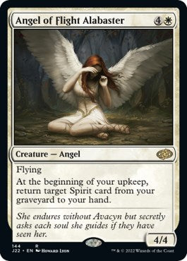 Angel of Flight Alabaster [Jumpstart 2022] | Black Swamp Games