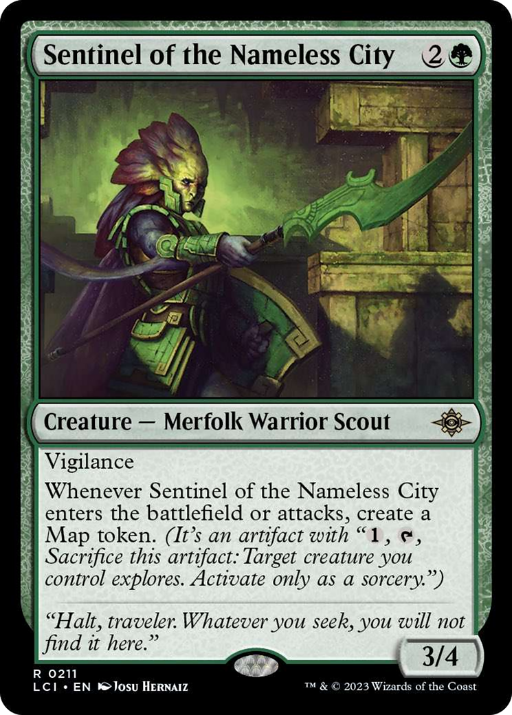 Sentinel of the Nameless City [The Lost Caverns of Ixalan] | Black Swamp Games