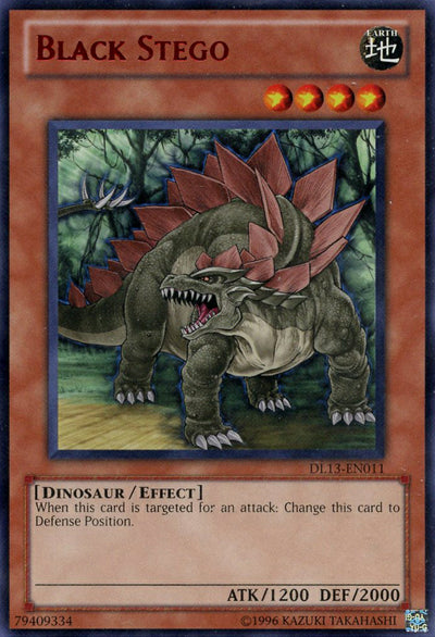 Black Stego (Red) [DL13-EN011] Rare | Black Swamp Games
