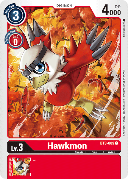 Hawkmon [BT3-009] [Release Special Booster Ver.1.5] | Black Swamp Games