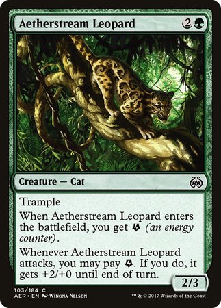 Aetherstream Leopard [Aether Revolt] | Black Swamp Games